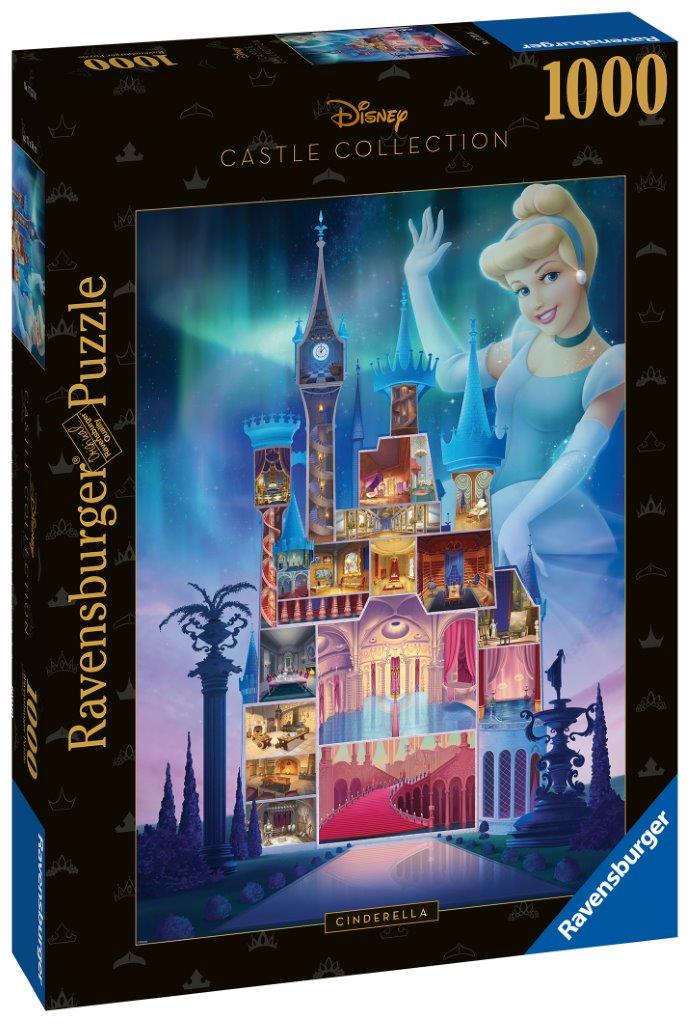 Disney Castles - Cinderella 1000pc [Ravensburger Puzzle]