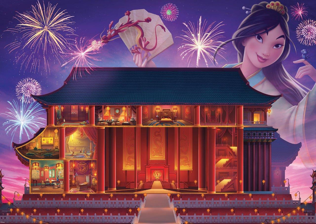 Disney Castles - Mulan 1000pc [Ravensburger Puzzle]