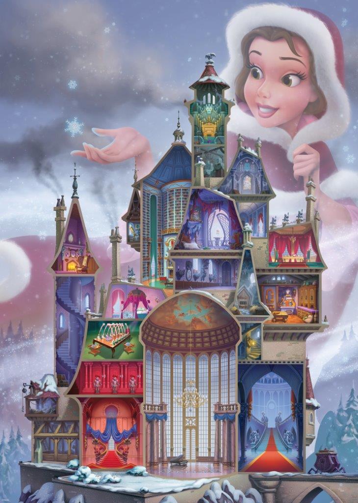 Disney Castles - Belle 1000pc [Ravensburger Puzzle]