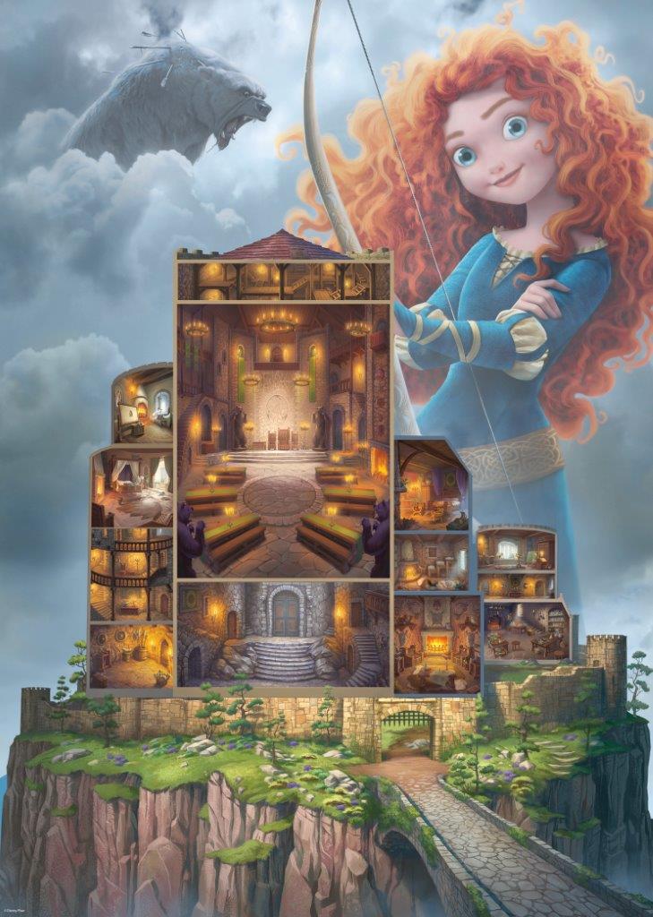 Disney Castles - Merida 1000pc [Ravensburger Puzzle]