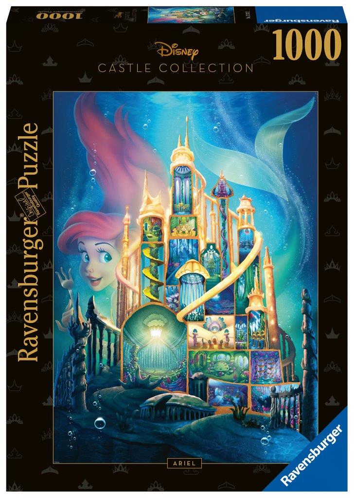 Disney Castles - Ariel 1000pc [Ravensburger Puzzle]