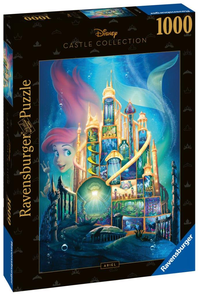 Disney Castles - Ariel 1000pc [Ravensburger Puzzle]