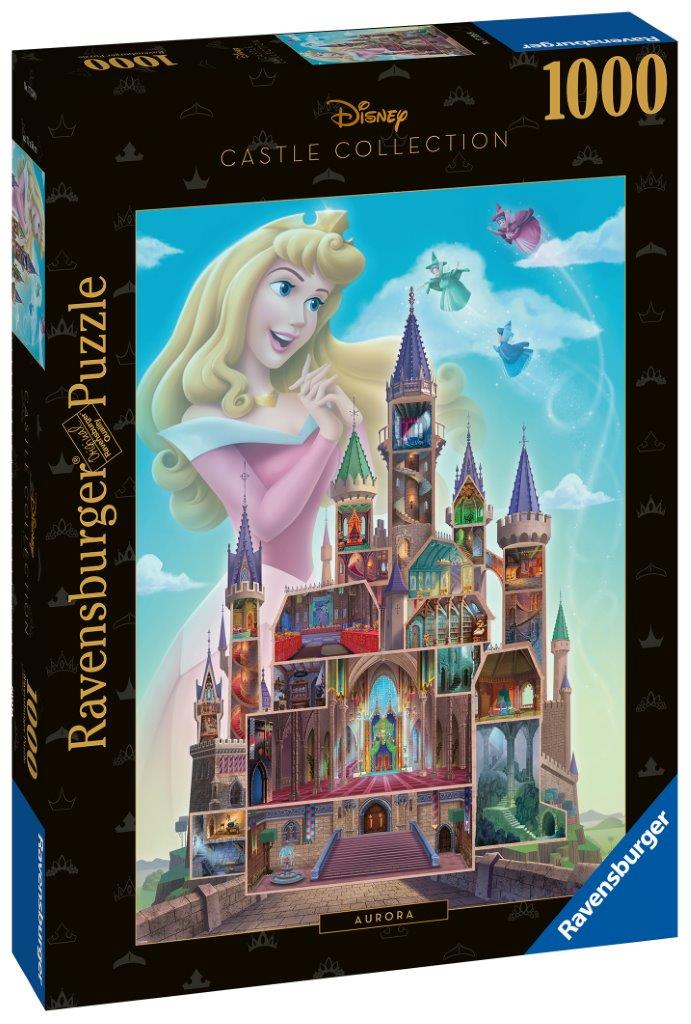 Disney Castles - Aurora 1000pc [Ravensburger Puzzle]