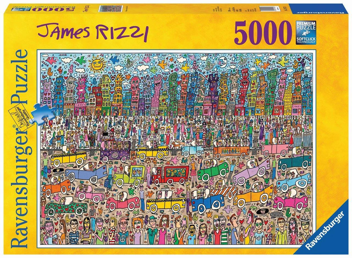 James Rizzi - Nothing is as pretty as a Rizzi City 5000pc [Ravensburger Puzzle]