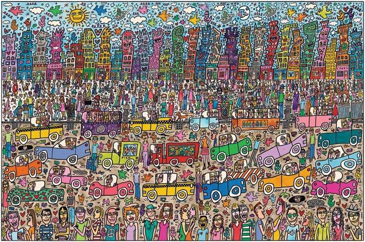 James Rizzi - Nothing is as pretty as a Rizzi City 5000pc [Ravensburger Puzzle]
