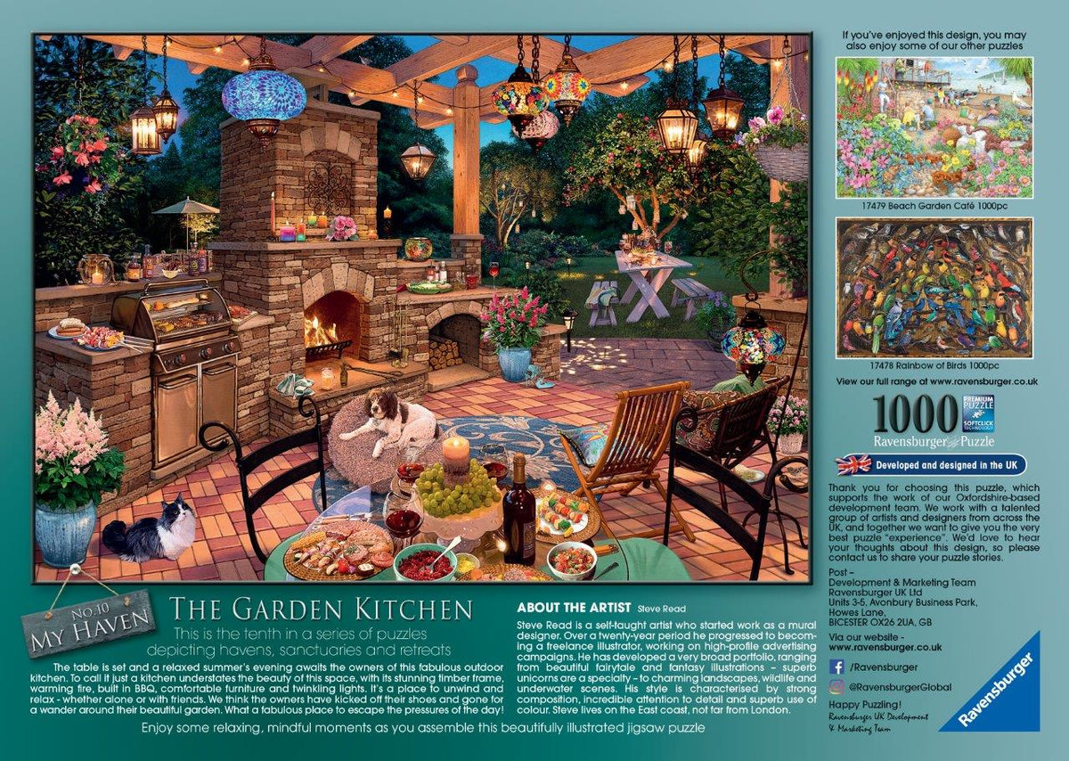 My Haven #10 - The Garden Kitchen 1000pc [Ravensburger Puzzle]