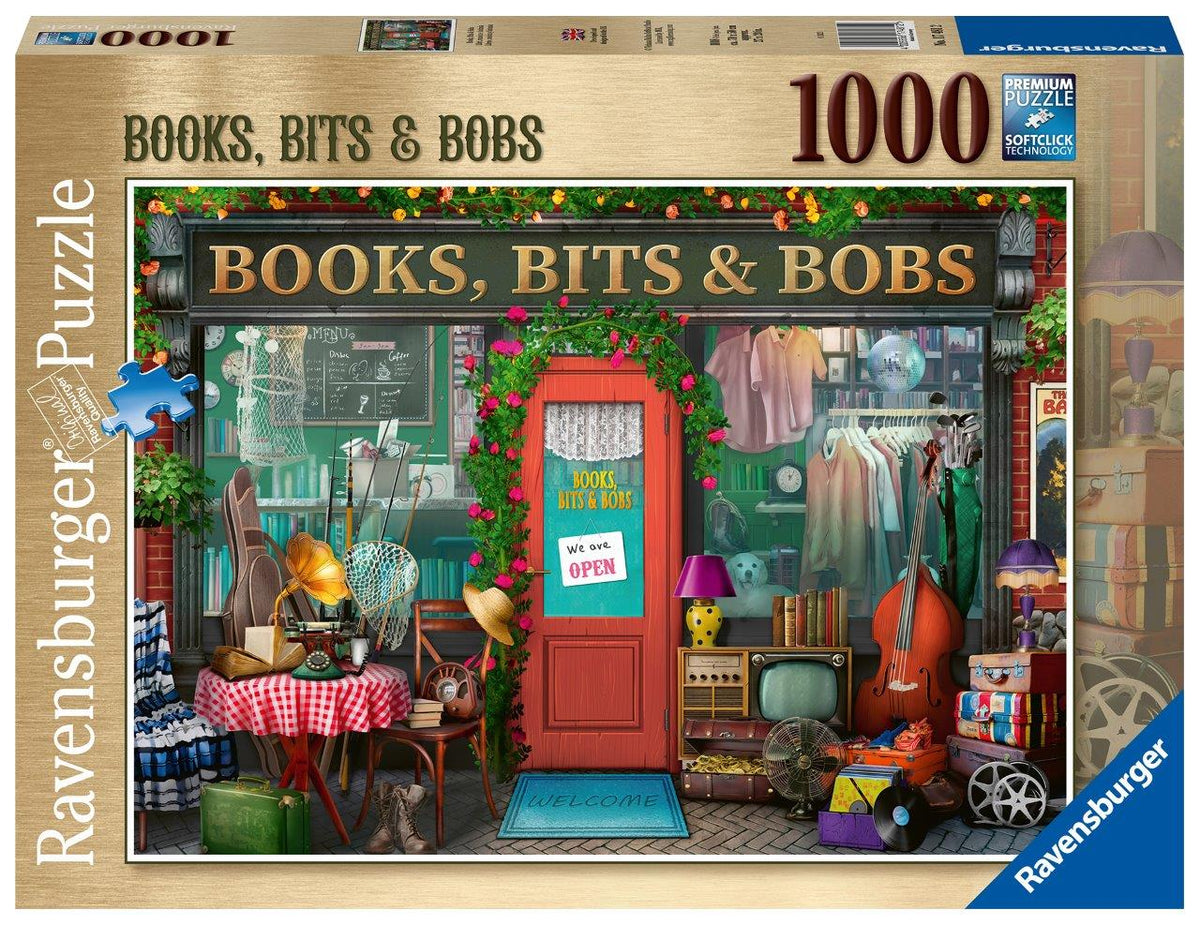 Books, Bits & Bobs 1000pc [Ravensburger Puzzle]