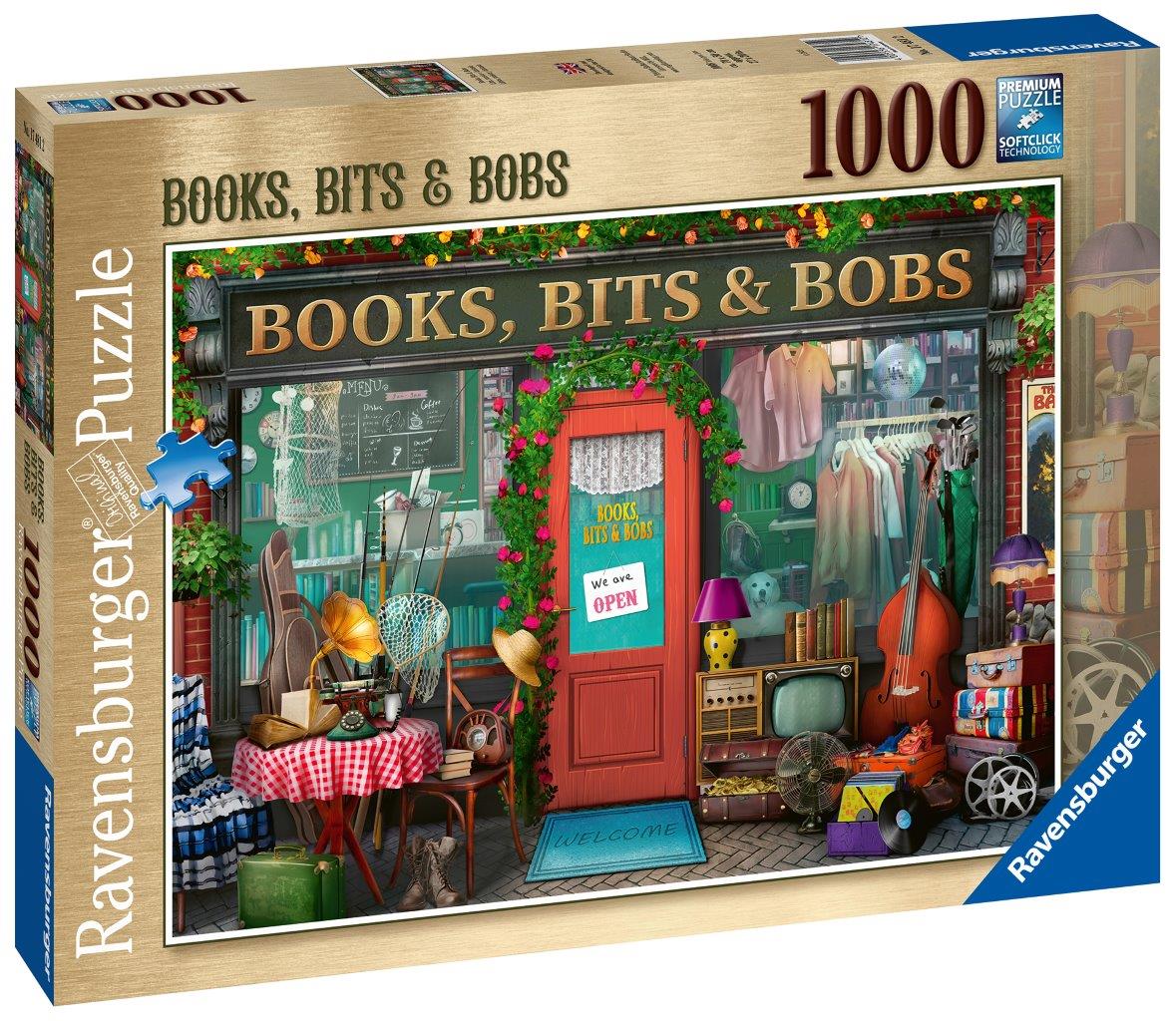 Books, Bits & Bobs 1000pc [Ravensburger Puzzle]