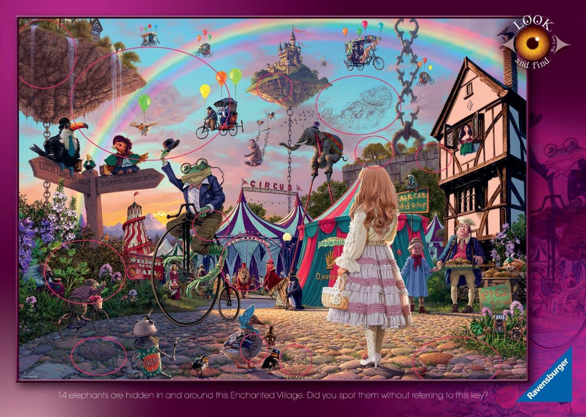 Look & Find: Enchanted Circus 1000pc [Ravensburger Puzzle]
