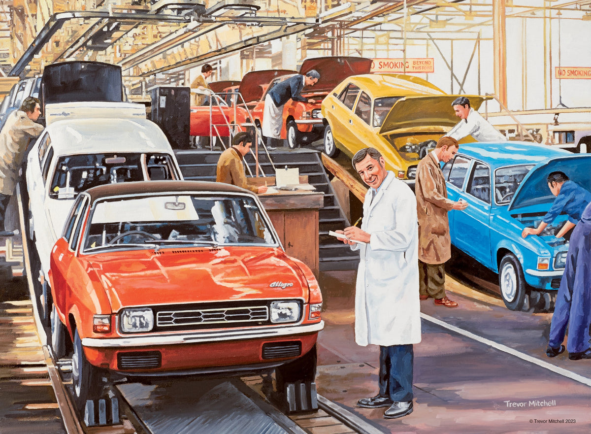 Trevor Mitchell Happy Days: #6 Work Day Memories 4x500pc [Ravensburger Puzzle]