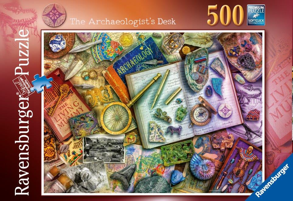 The Archaeologists Desk 500pc [Ravensburger Puzzle]