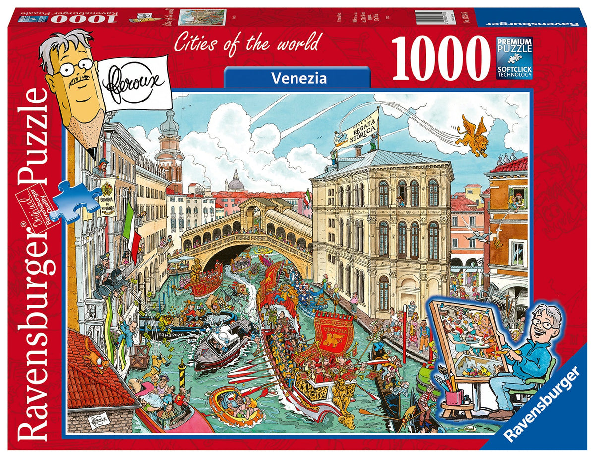 Fleroux: Cities of the World - Venezia 1000pc [Ravensburger Puzzle]