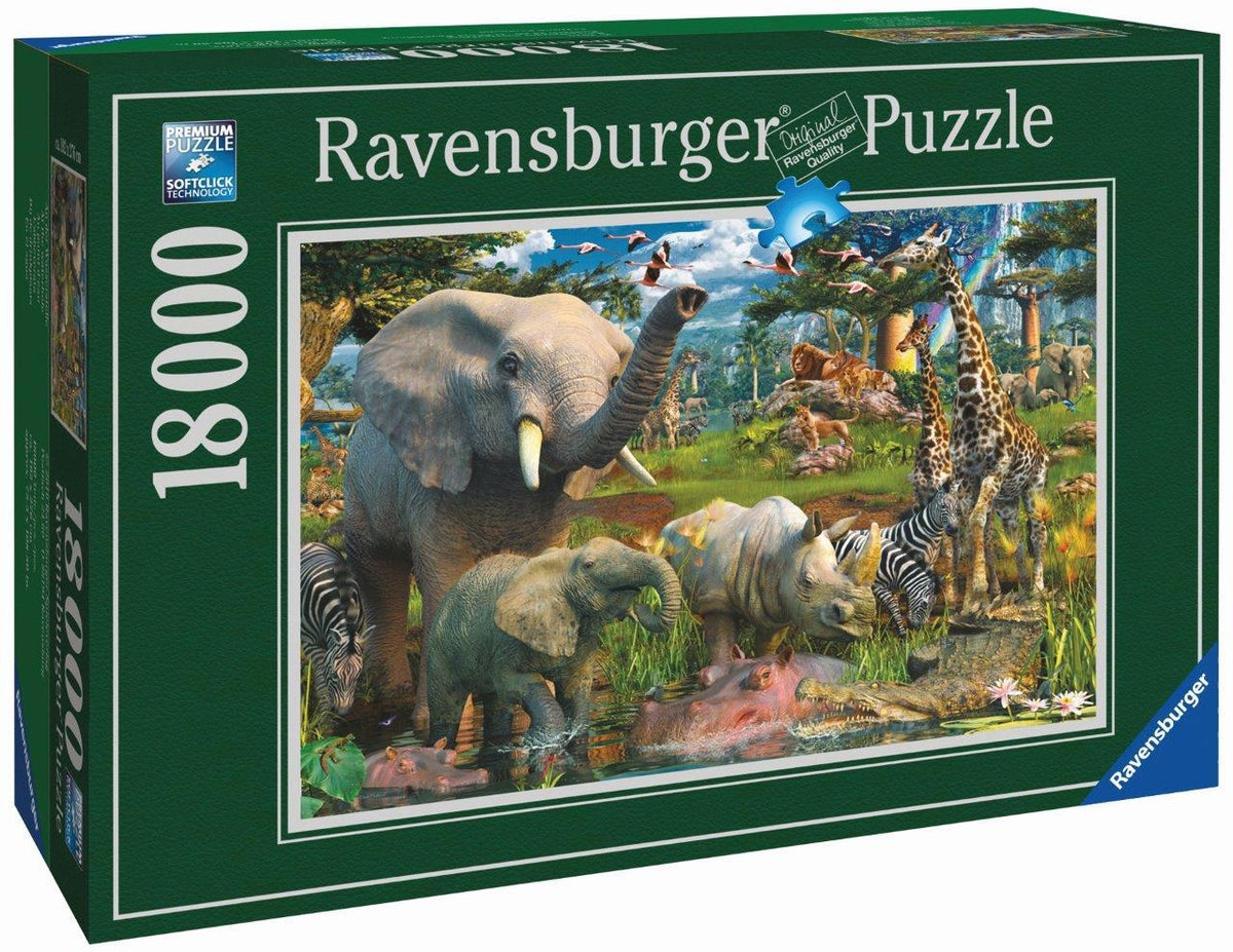 At the Waterhole Puzzle 18000pc [Ravensburger Puzzle]