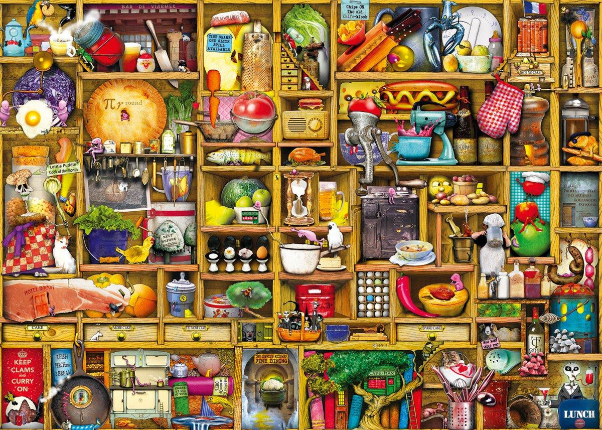 The Kitchen Cupboard Puzzle 1000pc [Ravensburger Puzzle]
