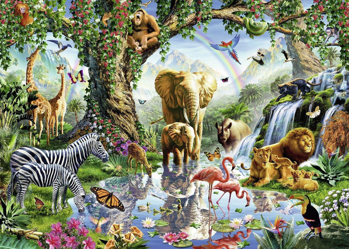 Adventures In The Jungle 1000pc [Ravensburger Puzzle]