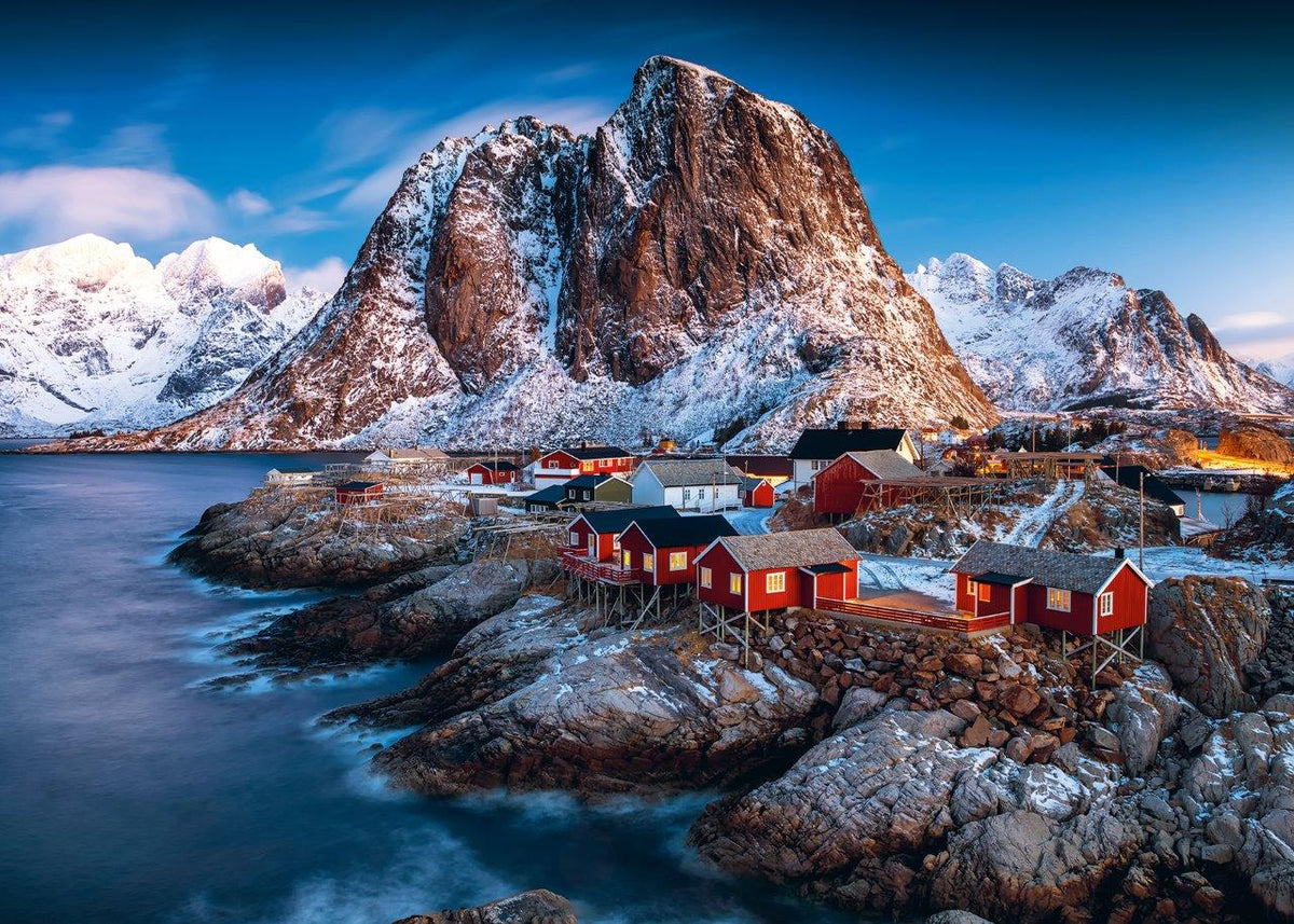 Village on Lofoten Islands 1000pc [Ravensburger Puzzle]