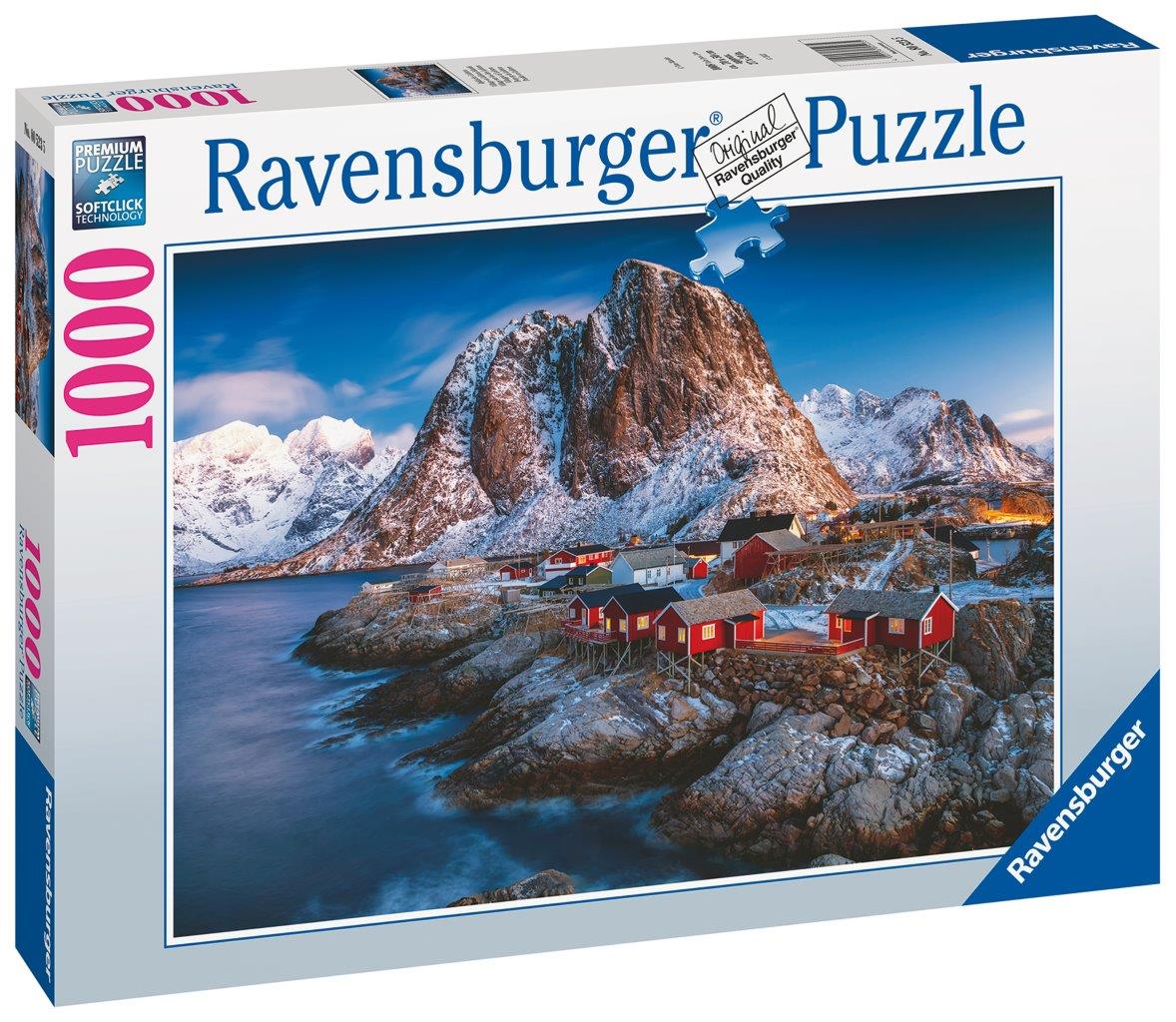 Village on Lofoten Islands 1000pc [Ravensburger Puzzle]