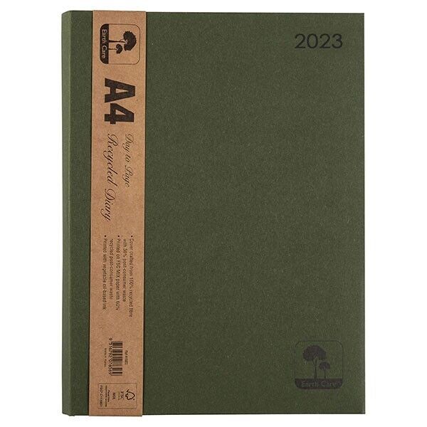 Cumberland 2023 Calendar Year Diary - Earthcare A4 WIRO Bound WTV
