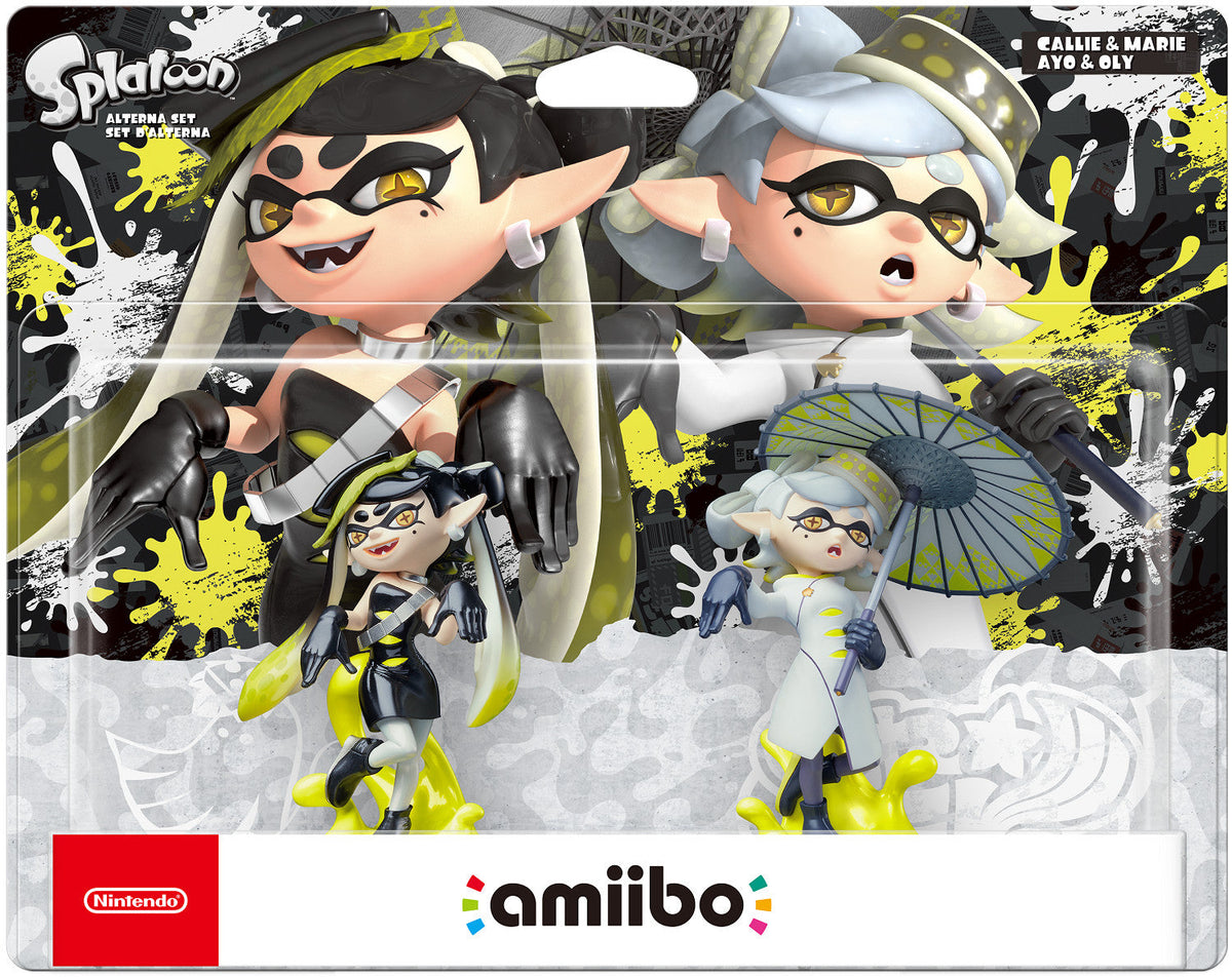 amiibo Splatoon: Squid Sisters Alterna Set - Callie &amp; Marie