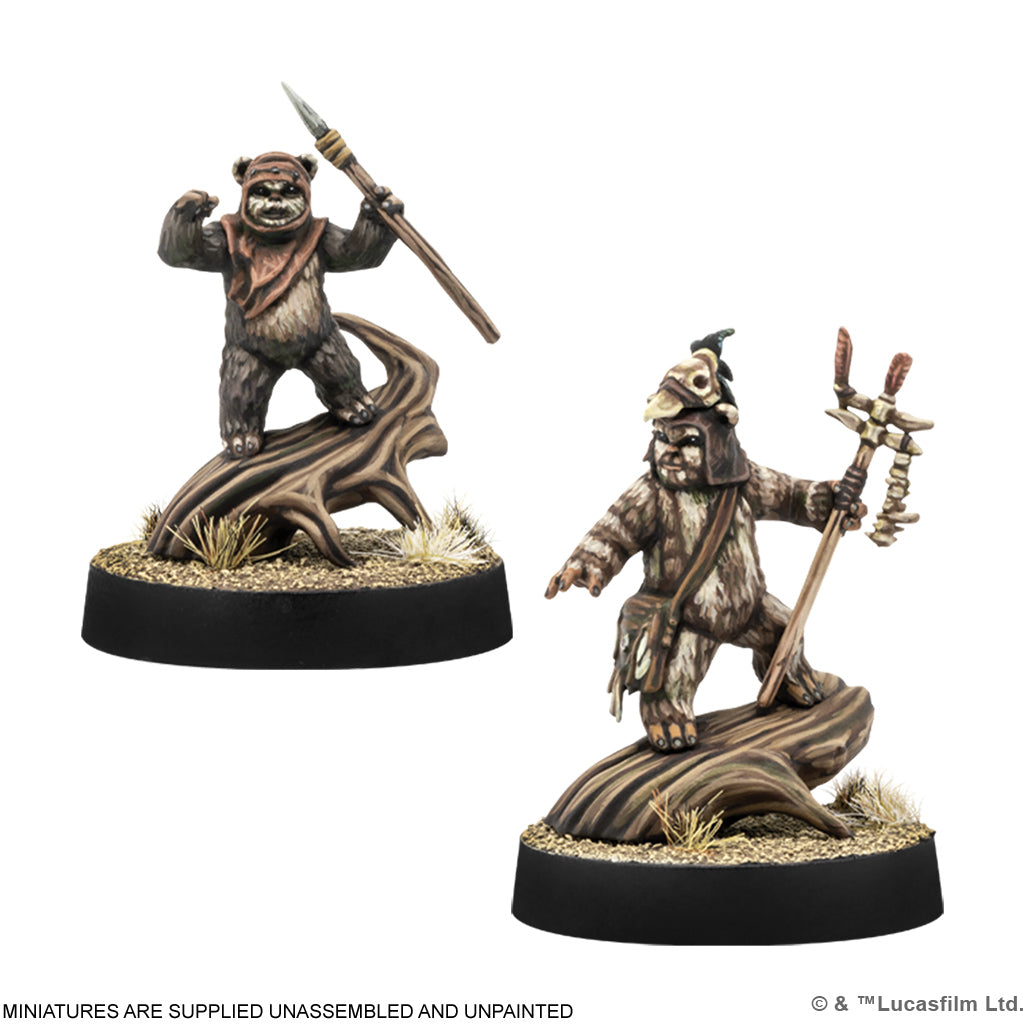 Logray &amp; Wicket - Commander Expansion (Star Wars Legion)