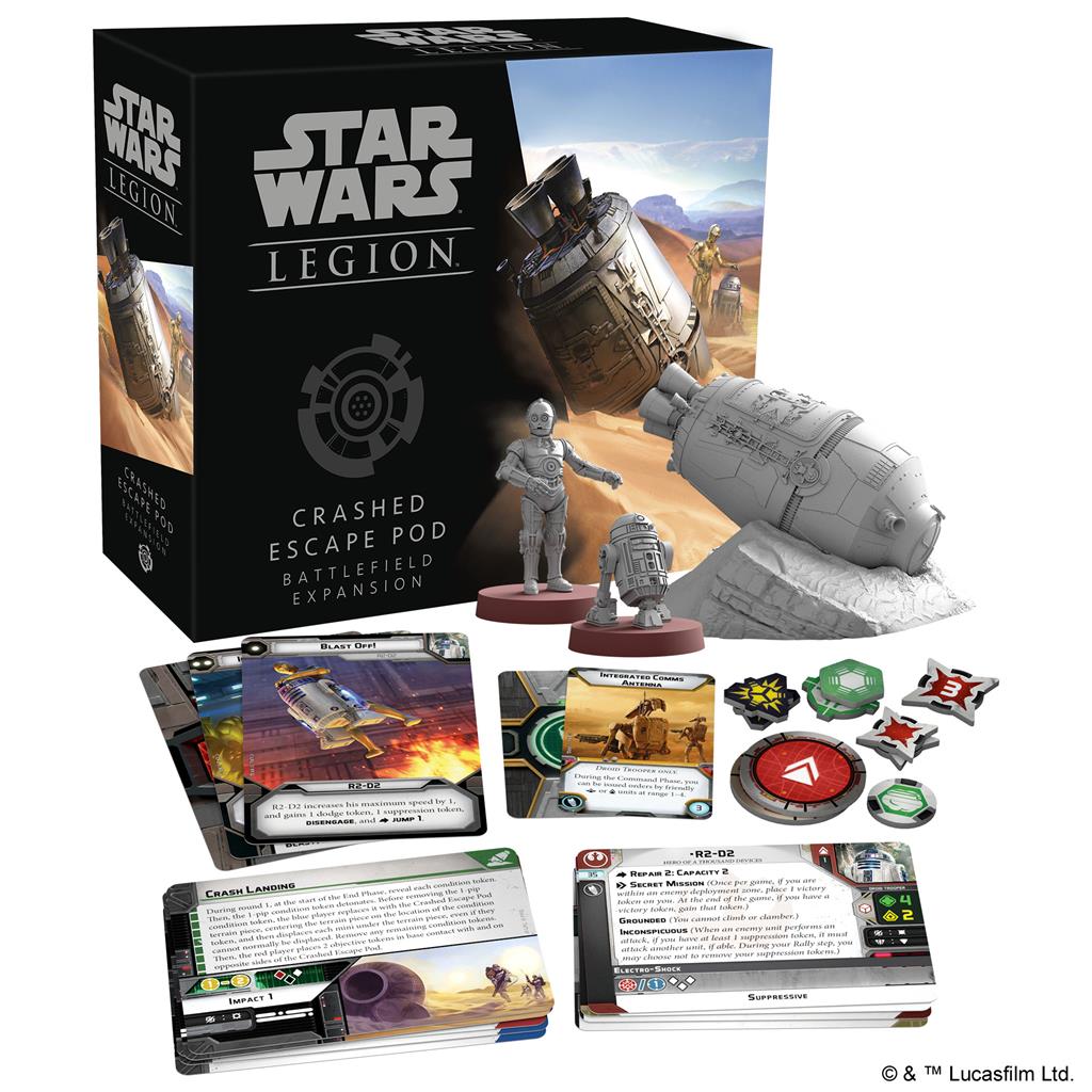 Crashed Escape Pod Battlefield Expansion (Star Wars Legion)