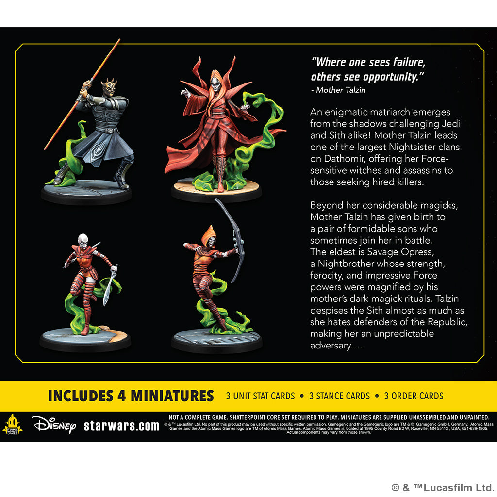 Witches of Dathomir: Mother Talzin Squad Pack (Star Wars: Shatterpoint)