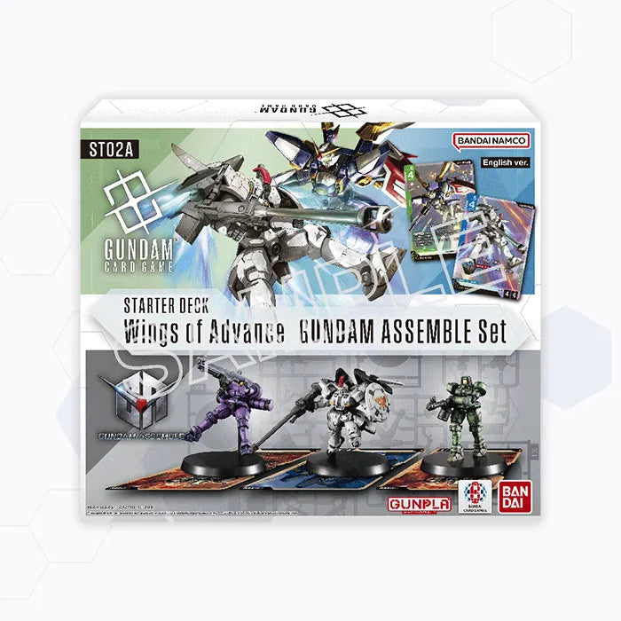 Gundam Card Game: Gundam Assemble Starter Set - Wings of Advance [ST02A]