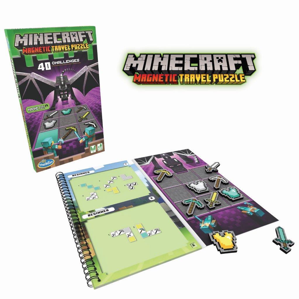 Minecraft Magnetic Travel Puzzle Game [ThinkFun]