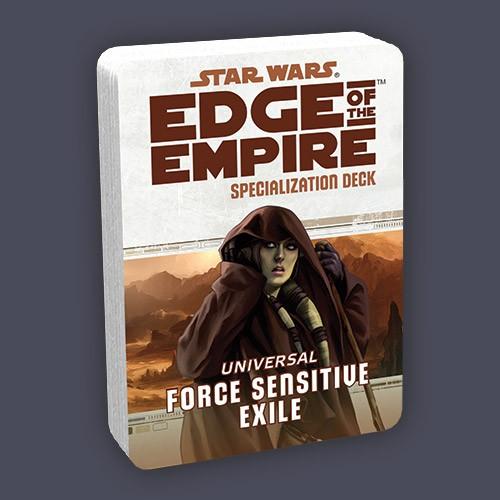 Star Wars RPG: Edge of the Empire - Force Sensitive Exile (Specialisation Deck)
