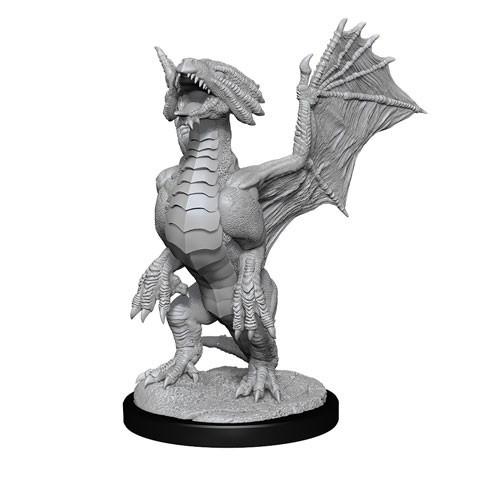 Bronze Dragon Wyrmling &amp; Pile of Sea Found Treasure (D&amp;D Nolzurs Marvelous Unpainted Miniatures)