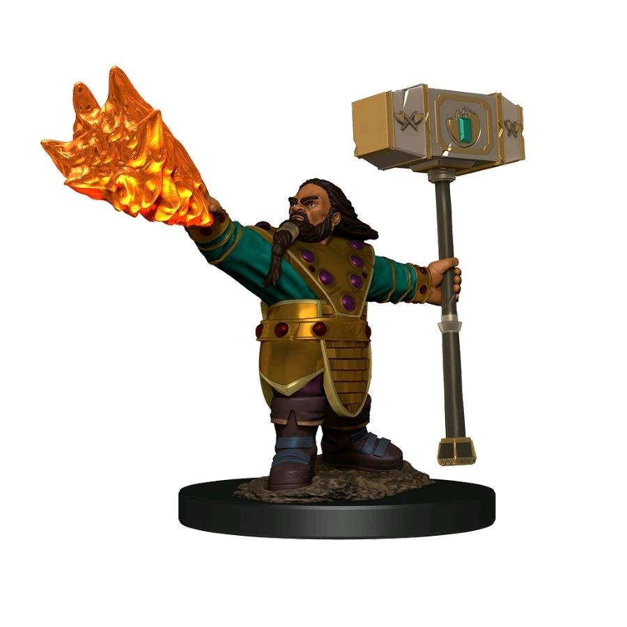 D&amp;D - Dwarf Cleric Male (Premium Painted Figures)