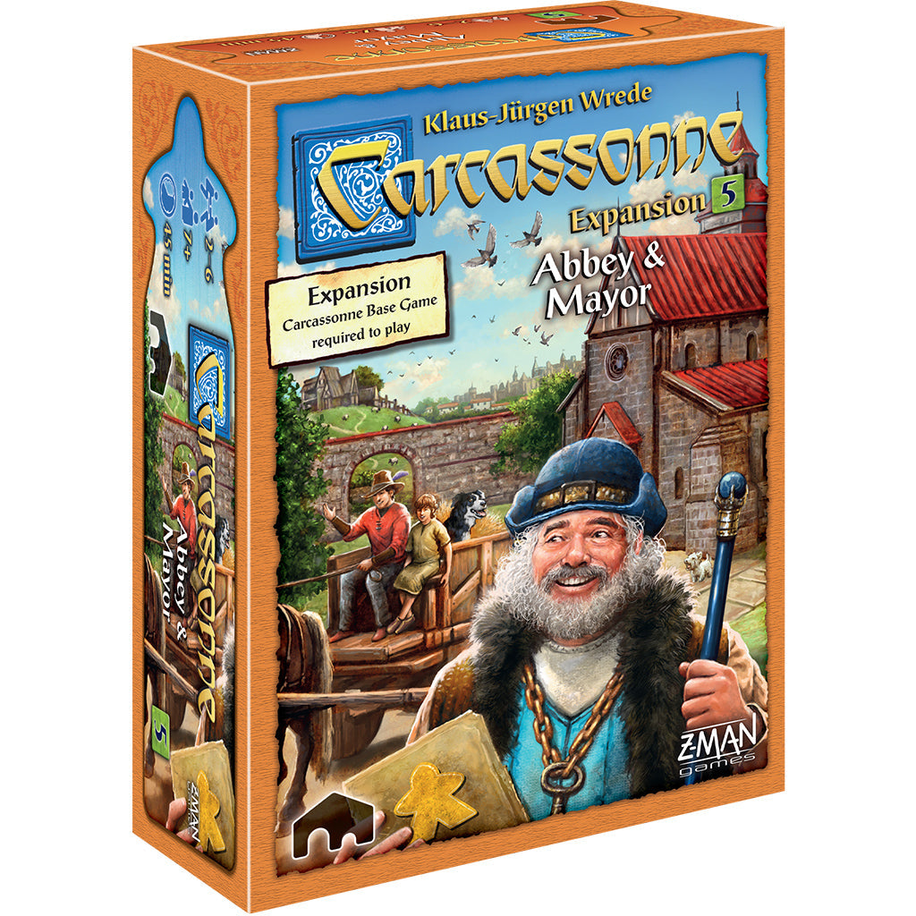 Carcassonne - Abbey &amp; Mayor (Expansion #5)