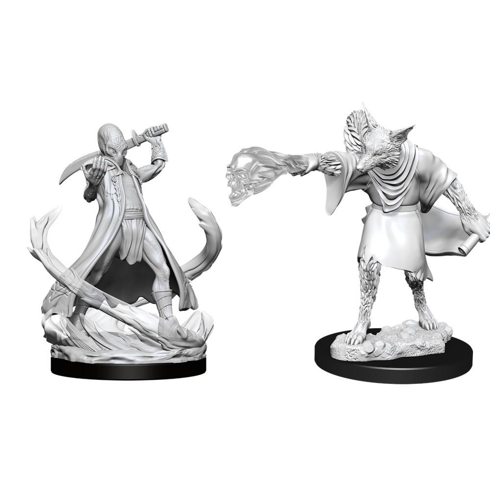 D&amp;D - Arcanaloth &amp; Ultroloth (Nolzurs Marvelous Unpainted Miniatures)