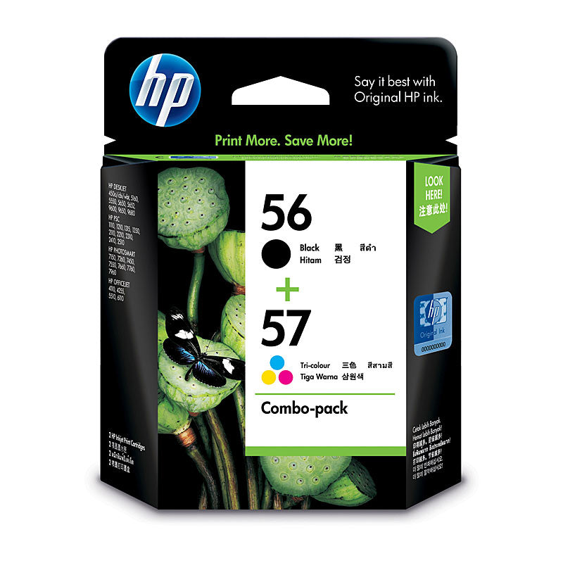 HP #56/57 Ink Twin Pack