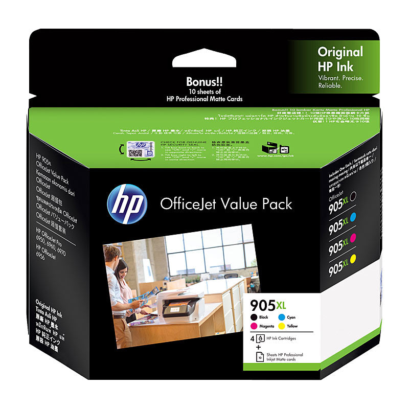 HP #905XL Ink Value Pack
