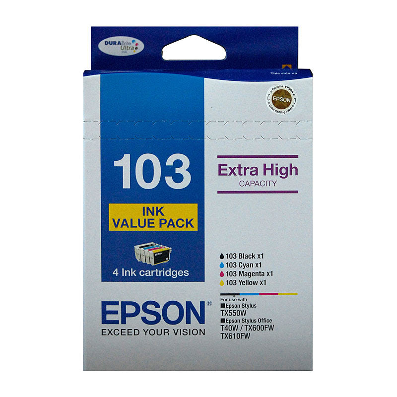 Epson 103 EHY Ink Value Pack