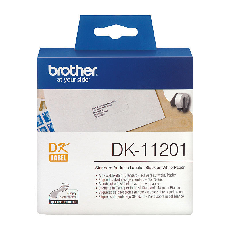 Brother DL 11201 Address Labels 29 x 90 Standard