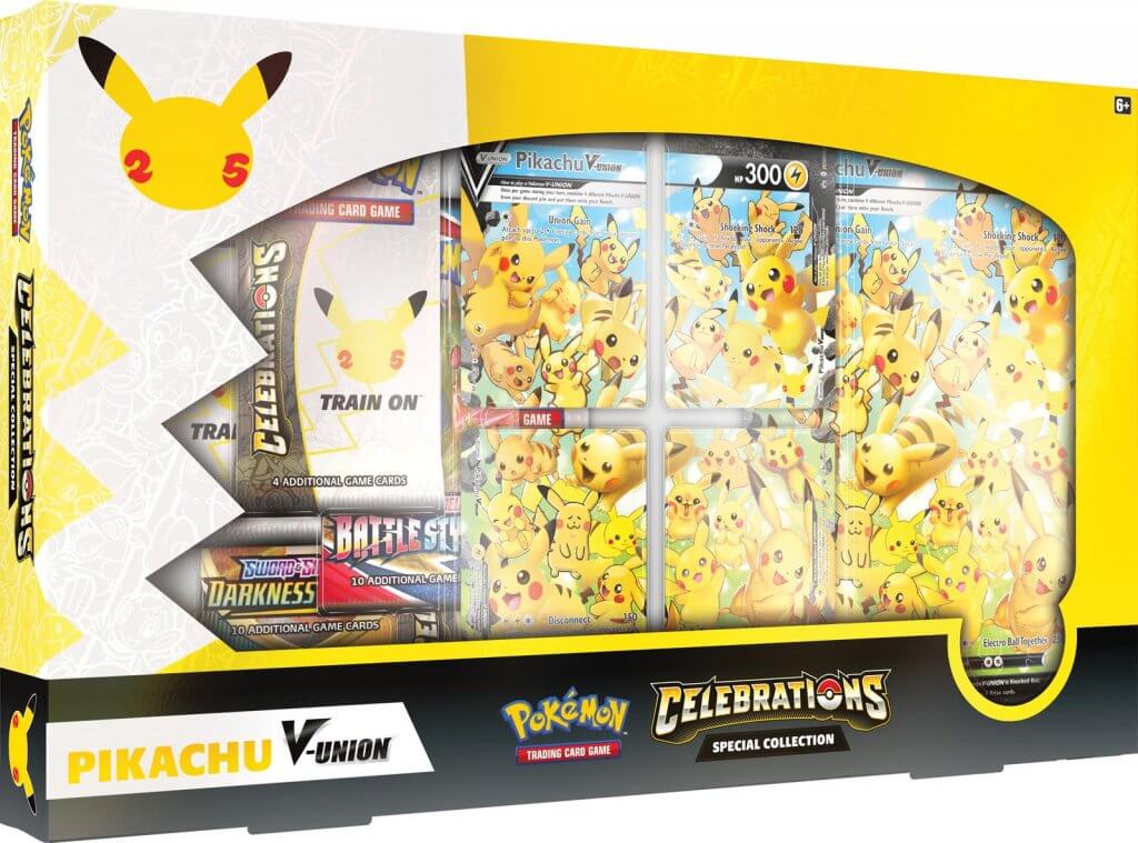 Pokemon TCG Celebrations - Pikachu (V-Union Special Collection)