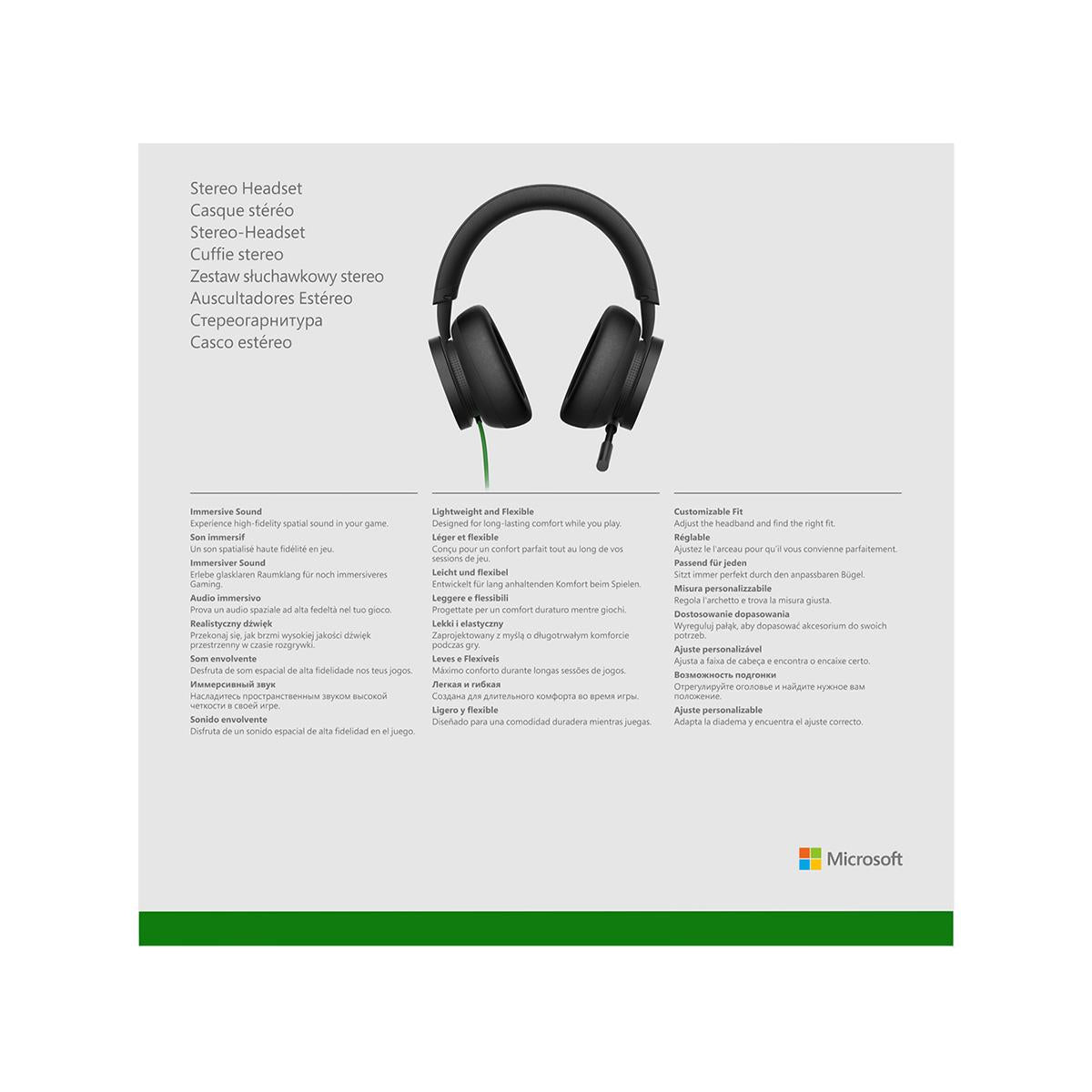Xbox Wired Headset - Black