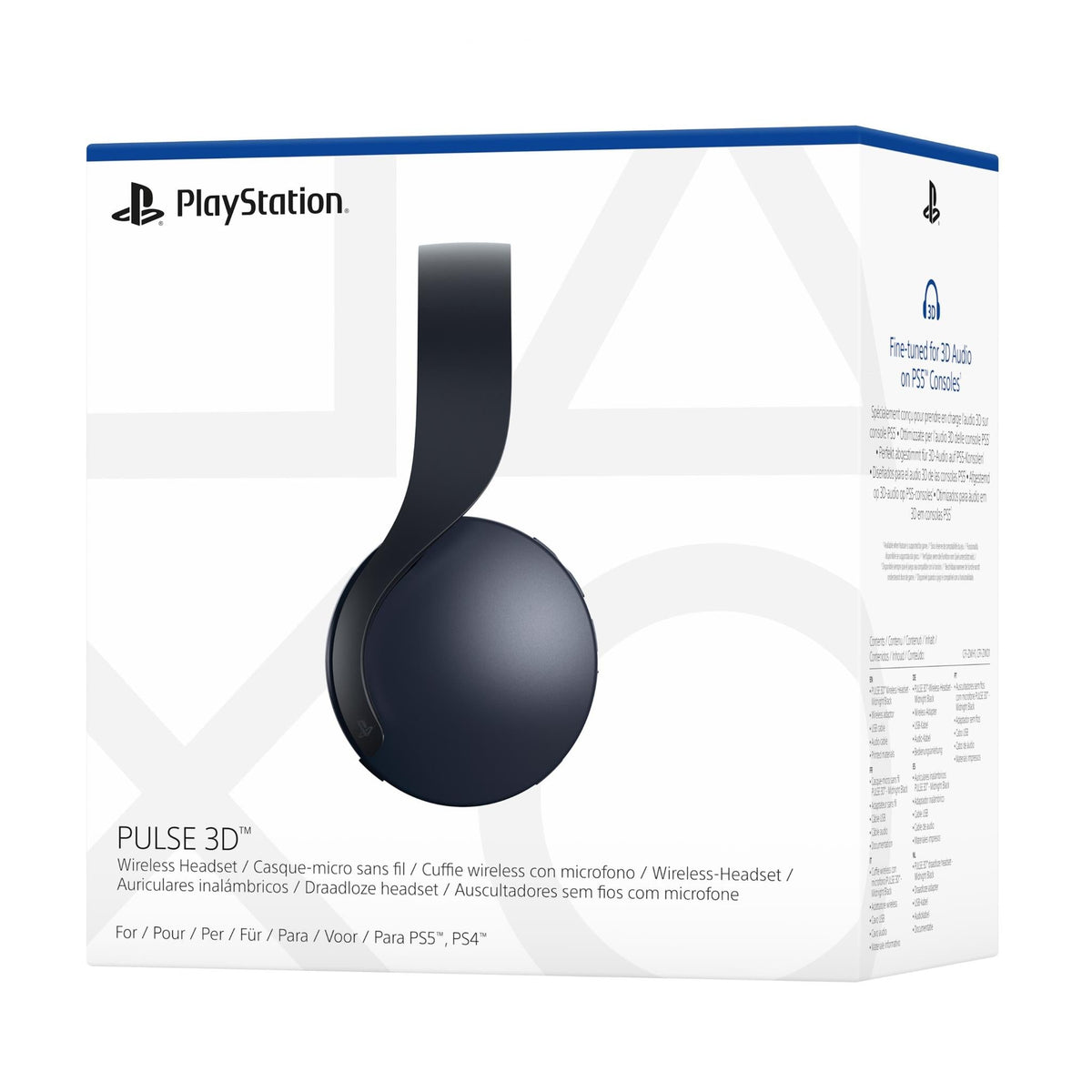 PS5 PlayStation 5 Pulse 3D Wireless Headset - Midnight Black