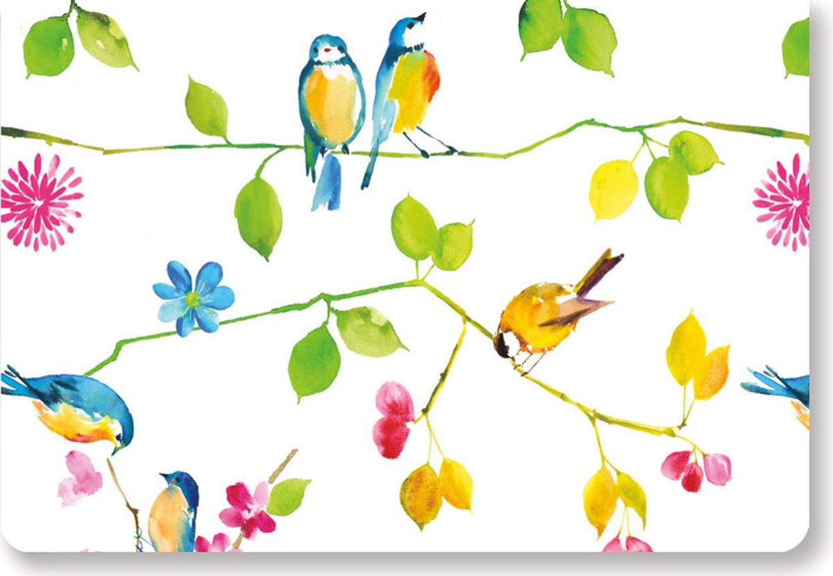 Peter Pauper Note Card Watercolor Birds