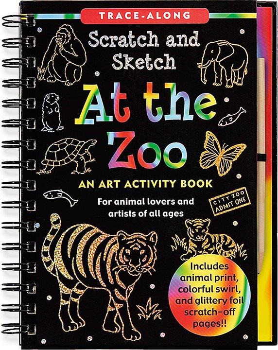 Peter Pauper Scratch &amp; Sketch At The Zoo