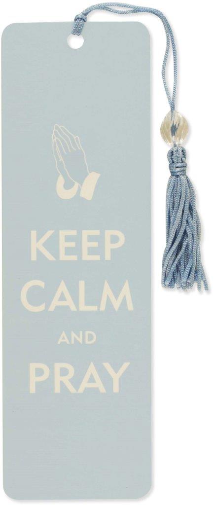 Peter Pauper Beaded Bkmk Keep Calm And