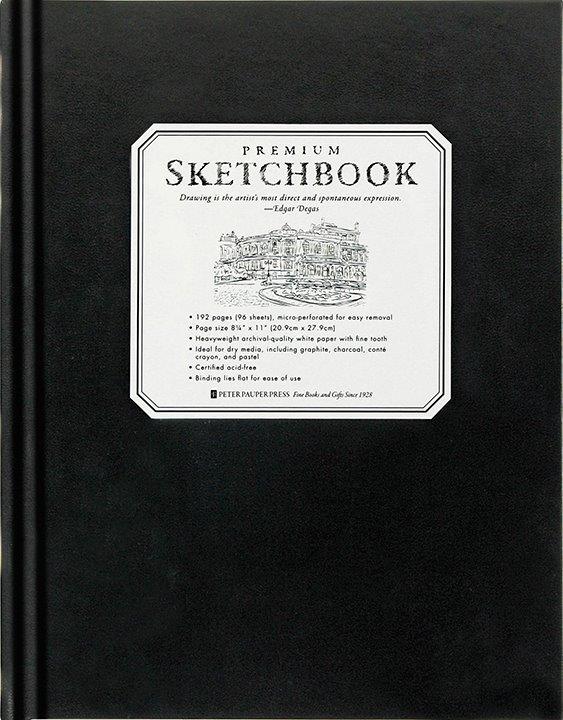 Peter Pauper Premium Sketchbook Large