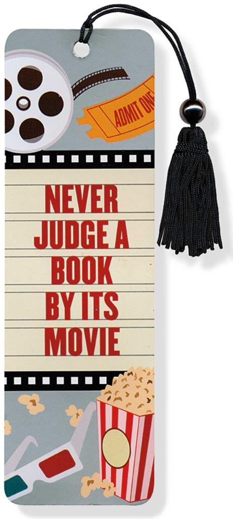 Peter Pauper Beaded Bkmk Never Judge A