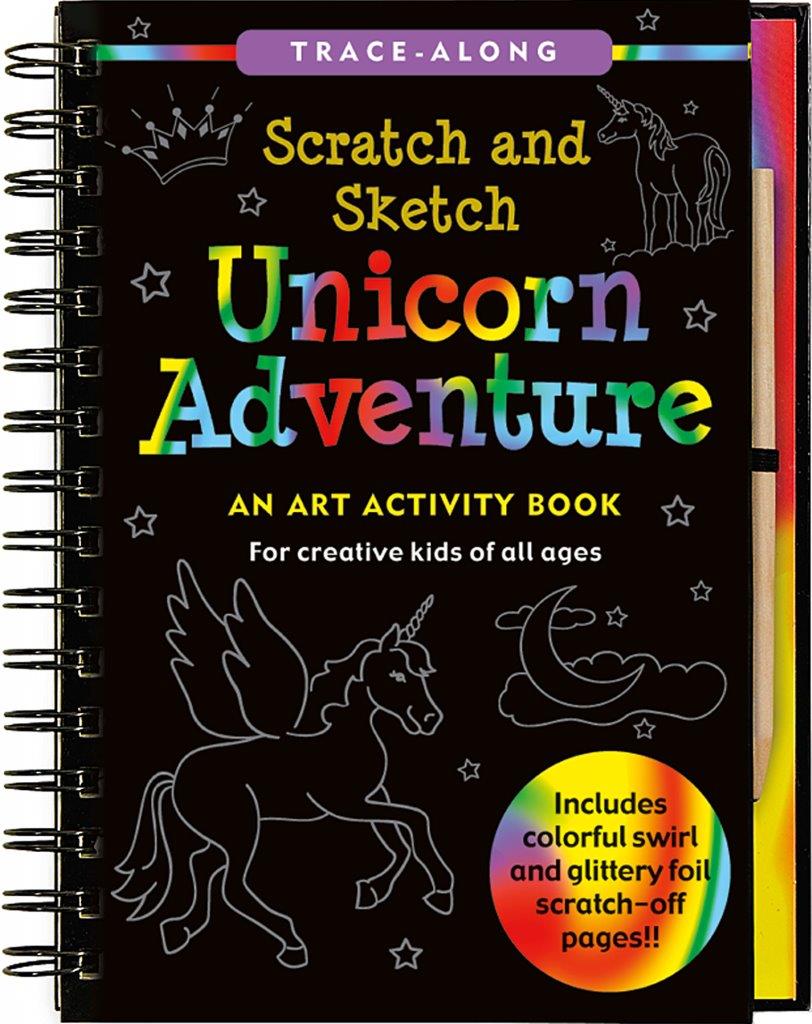 Peter Pauper Scratch &amp; Sketch Unicorn