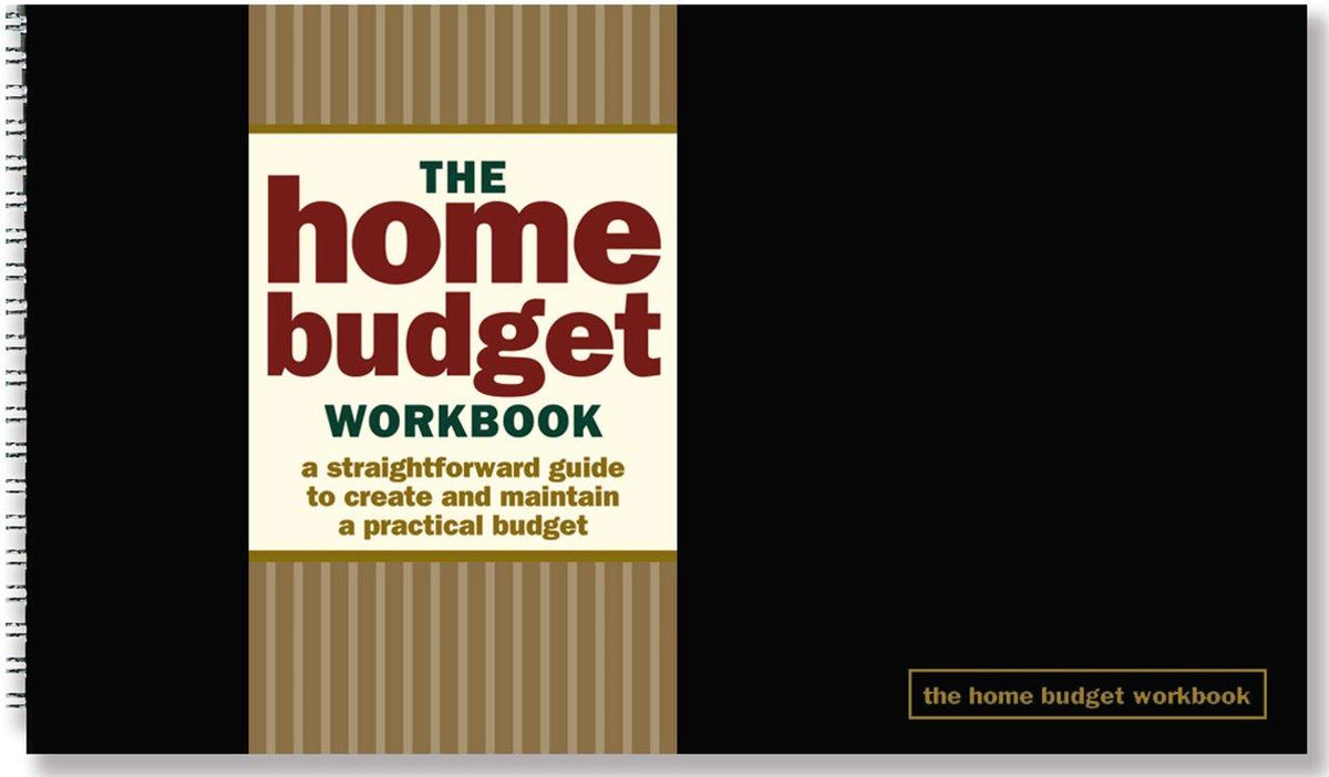 Peter Pauper Home Budget Workbook
