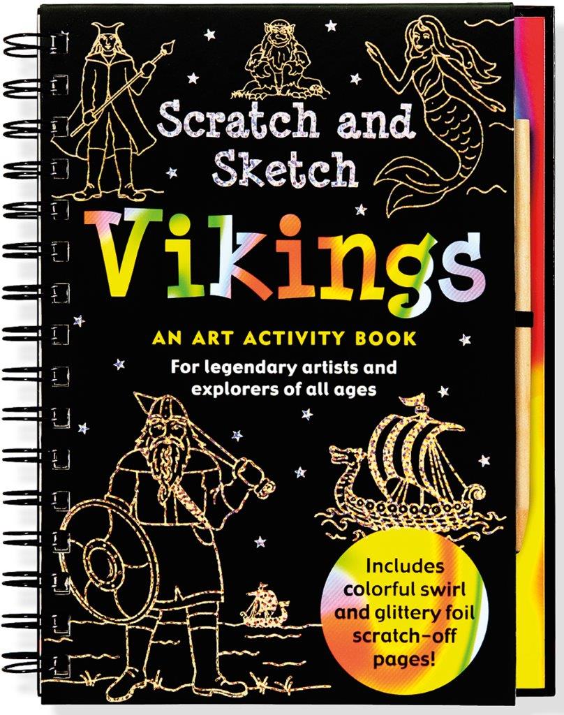 Peter Pauper Scratch &amp; Sketch Vikings