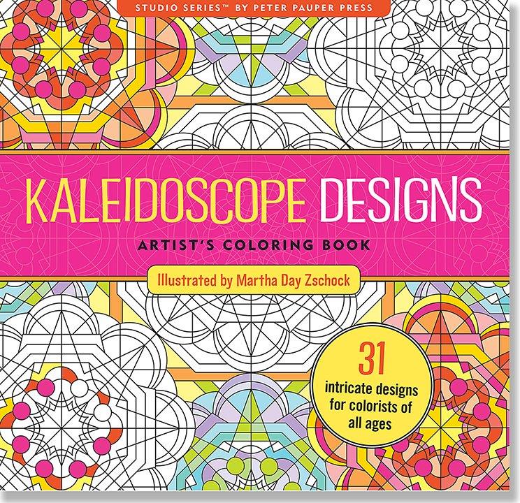 Peter Pauper Color Bk Kaleidoscope Designs