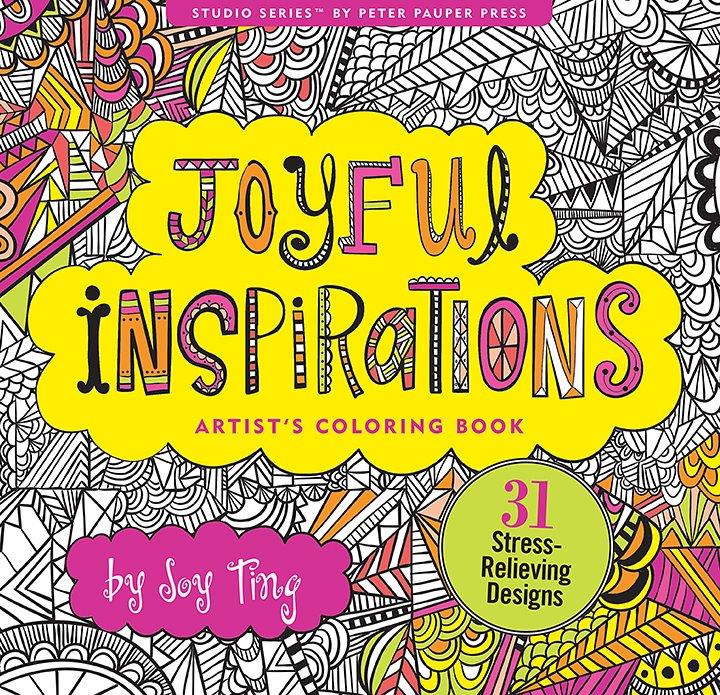 Peter Pauper Color Bk Joyful Inspirations